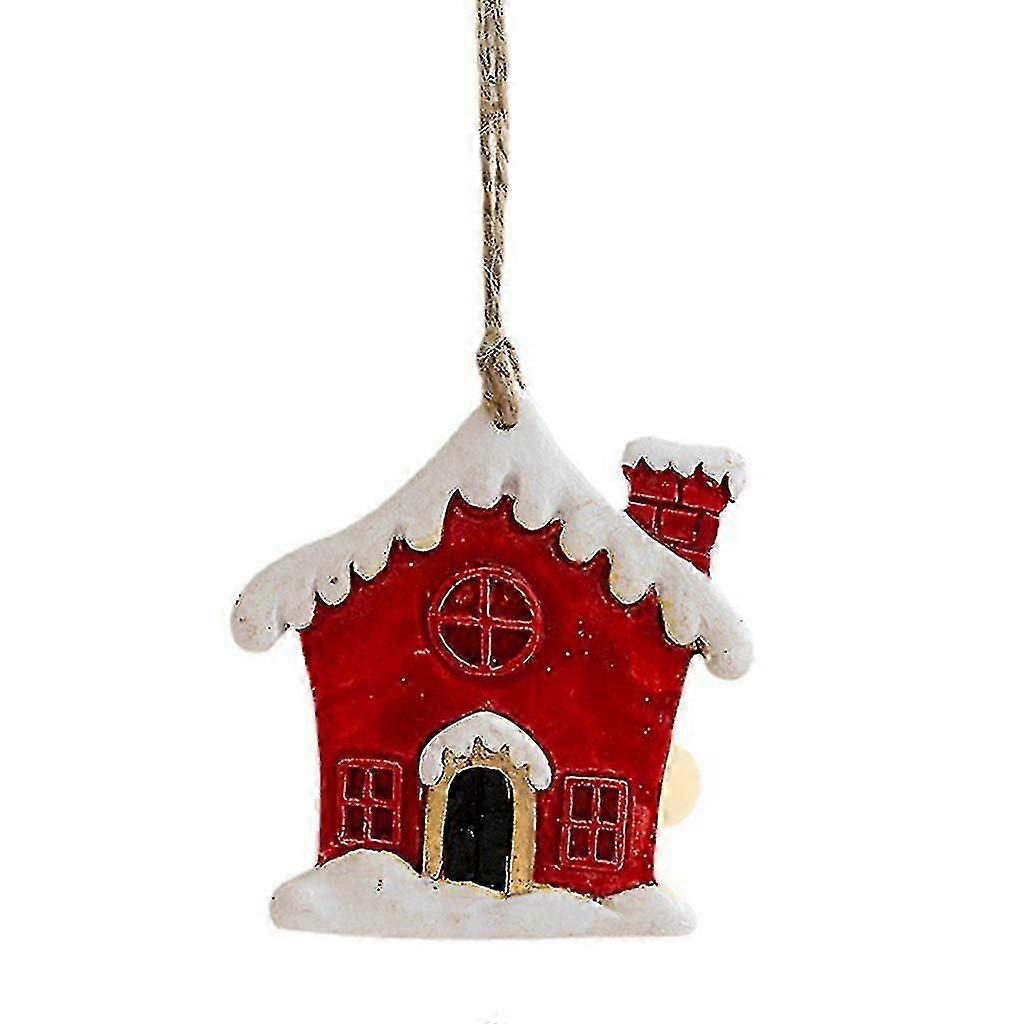 7cm-8cm Mini Multicolor Micro Resin Christmas Decoration Holiday Ornaments