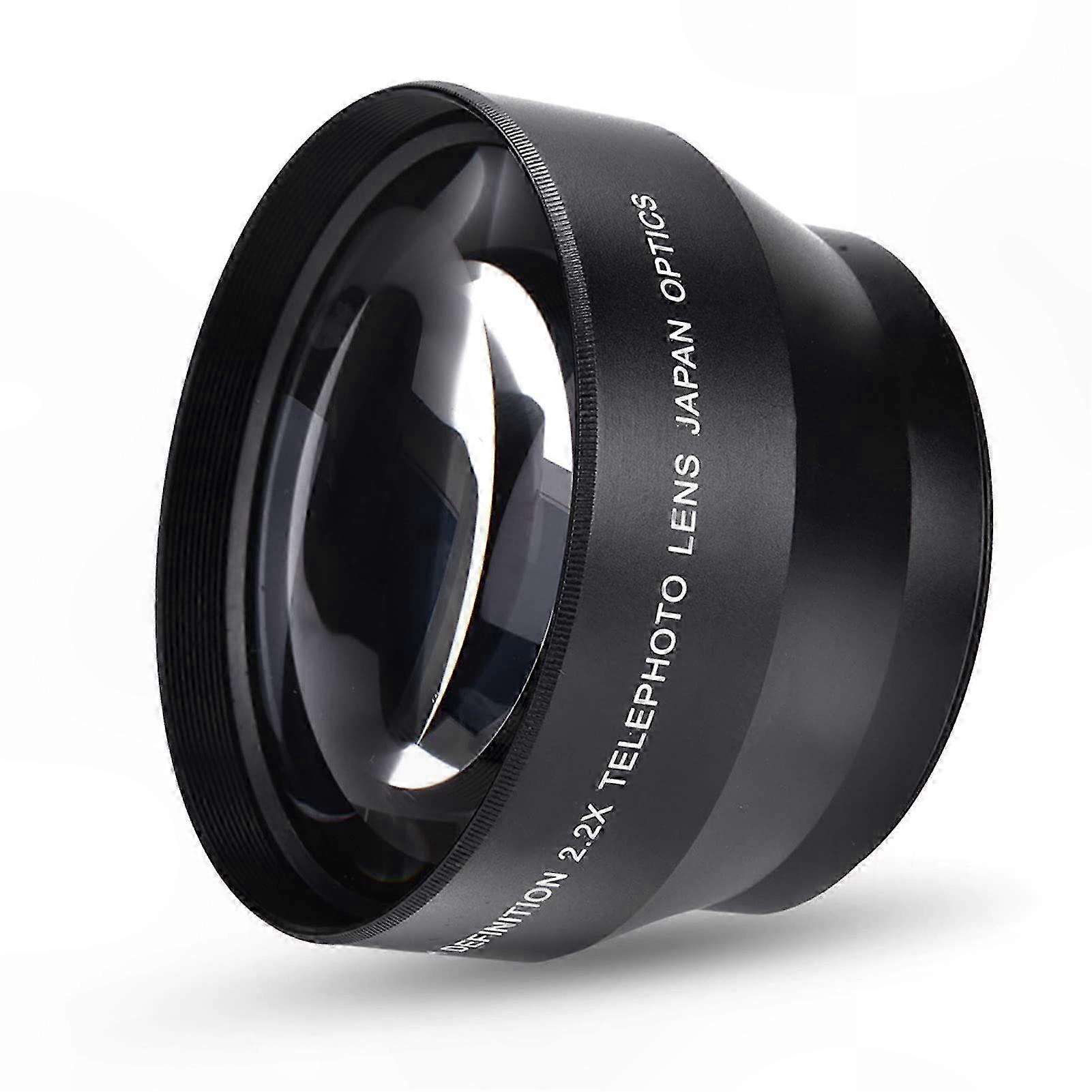 Telephoto Lens Adapter 2.2X for DSLR Cameras with 67mm Thread Size