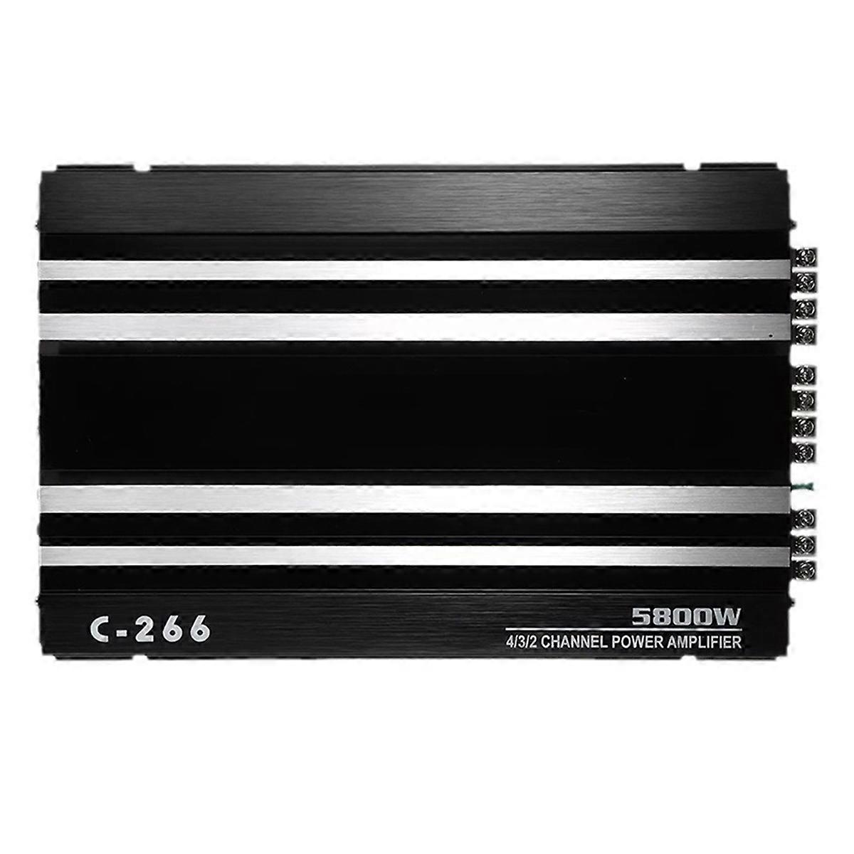 4-Channel Car Audio Amplifier 5800W High-Power Amplifier