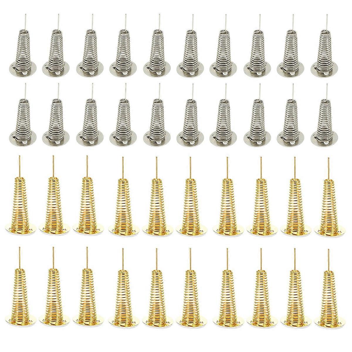 40Pcs DIY Spring Legged Robot Kid Toy Spring Toy