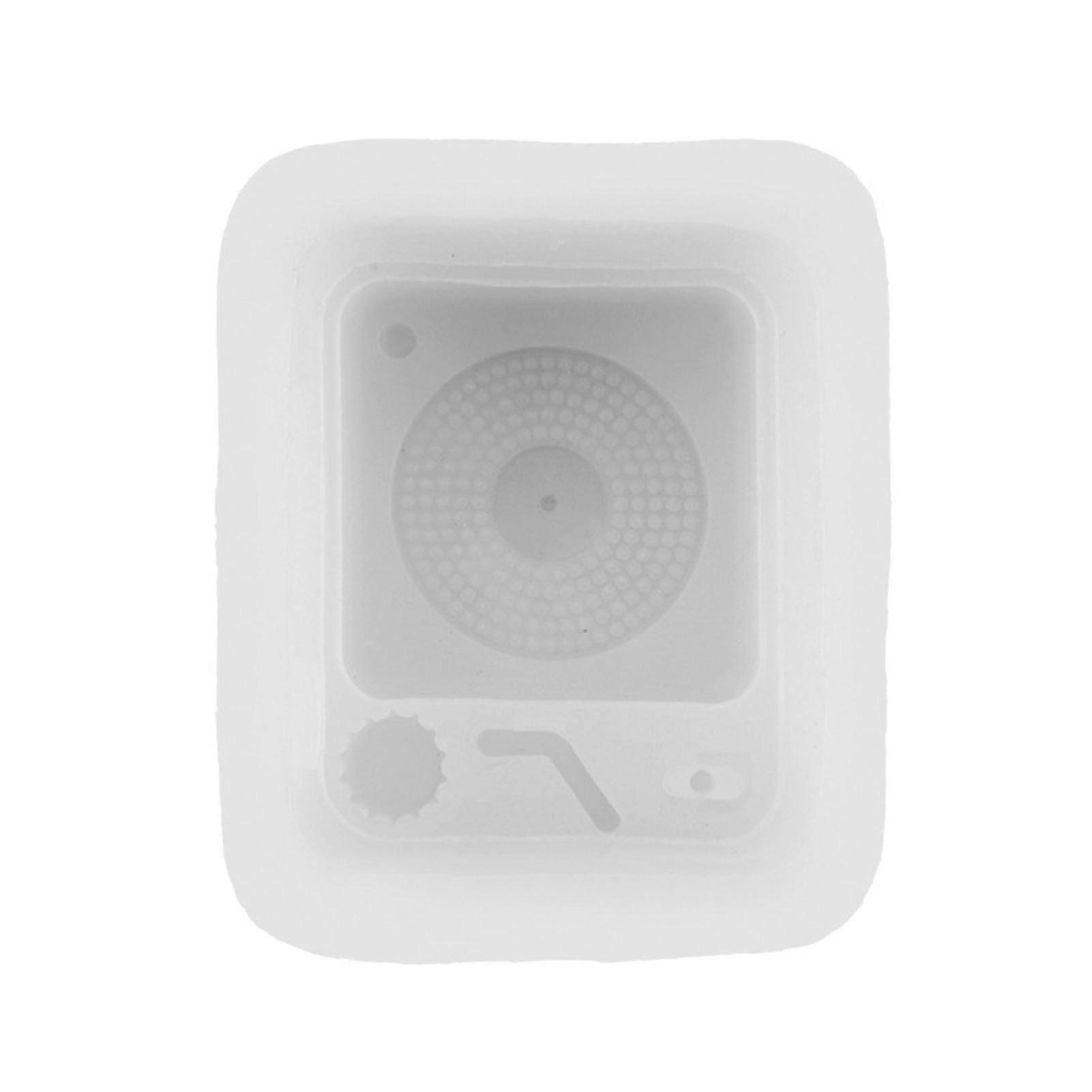 Diy Craft Template Gramophone Modeling Casting Mold Multifunctional Cake Soft Silicone Template