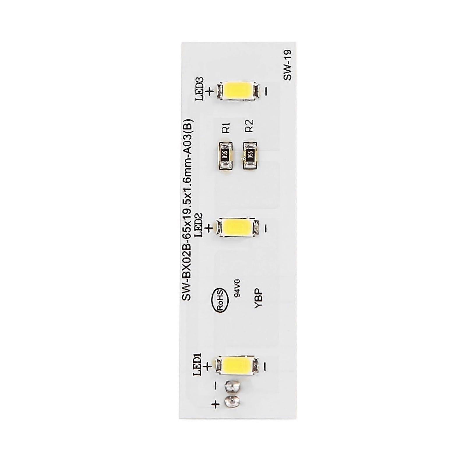 Refrigerator Light Bar Replacement Parts, Universal Fit, Durable ABS Plastic, Fits Most Refrigerator Models