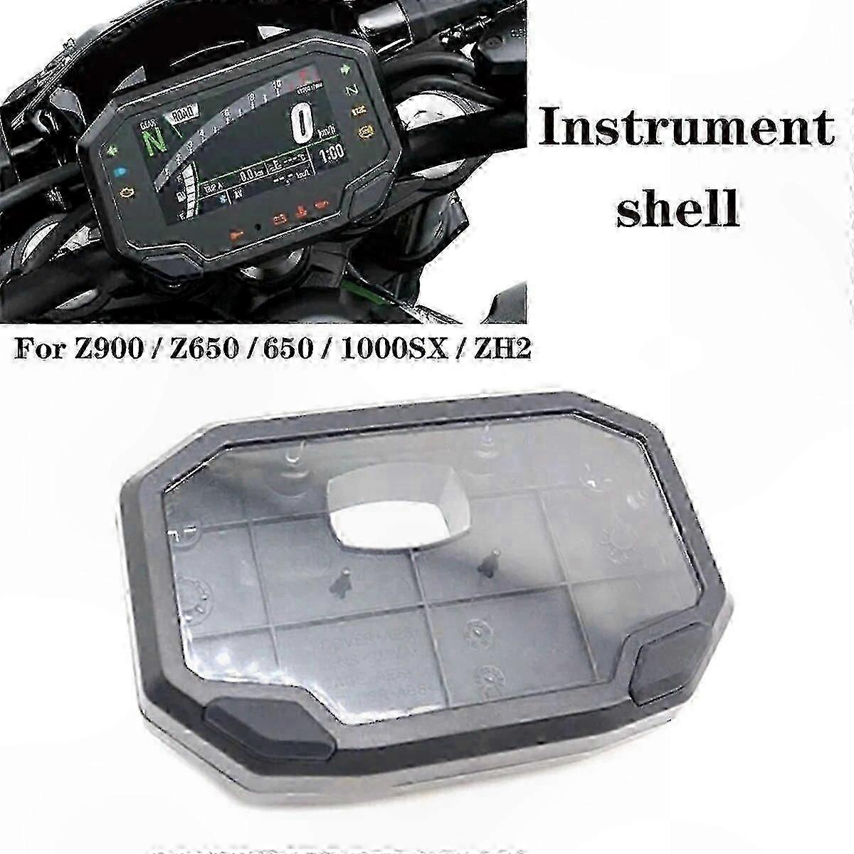 Universal Motorcycle LCD Speedometer Tachometer Shell Instrument Case Cover for Street Bikes and Cruisers