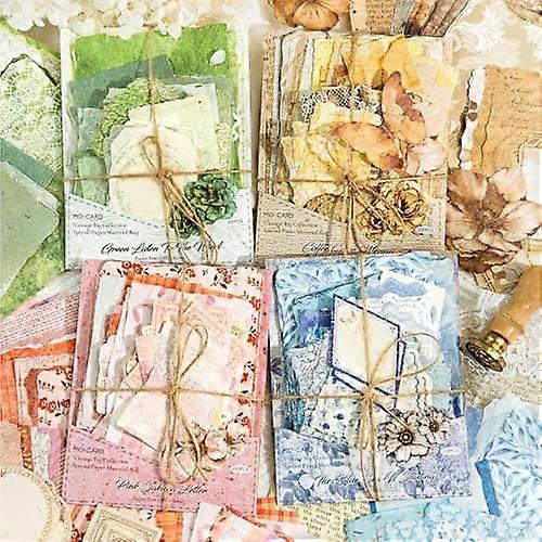 Scrapbook Paper 400 Pcs Vintage Pack For Journaling And Junk Journals Basic And Versatile Decorative Craft