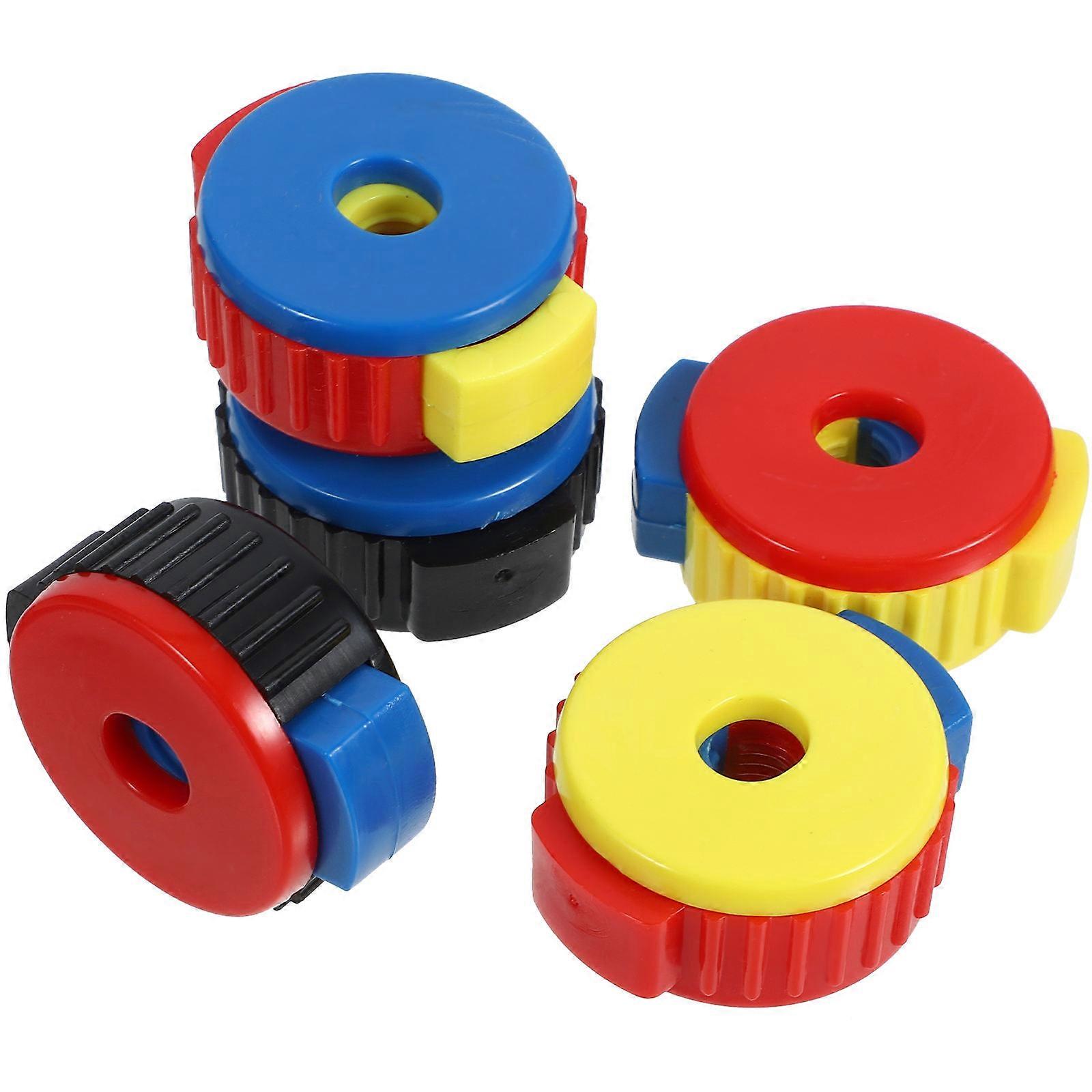 Plastic Cymbal Quick Release Nut Set for Easy Drum Kit Assembly 15 Pieces