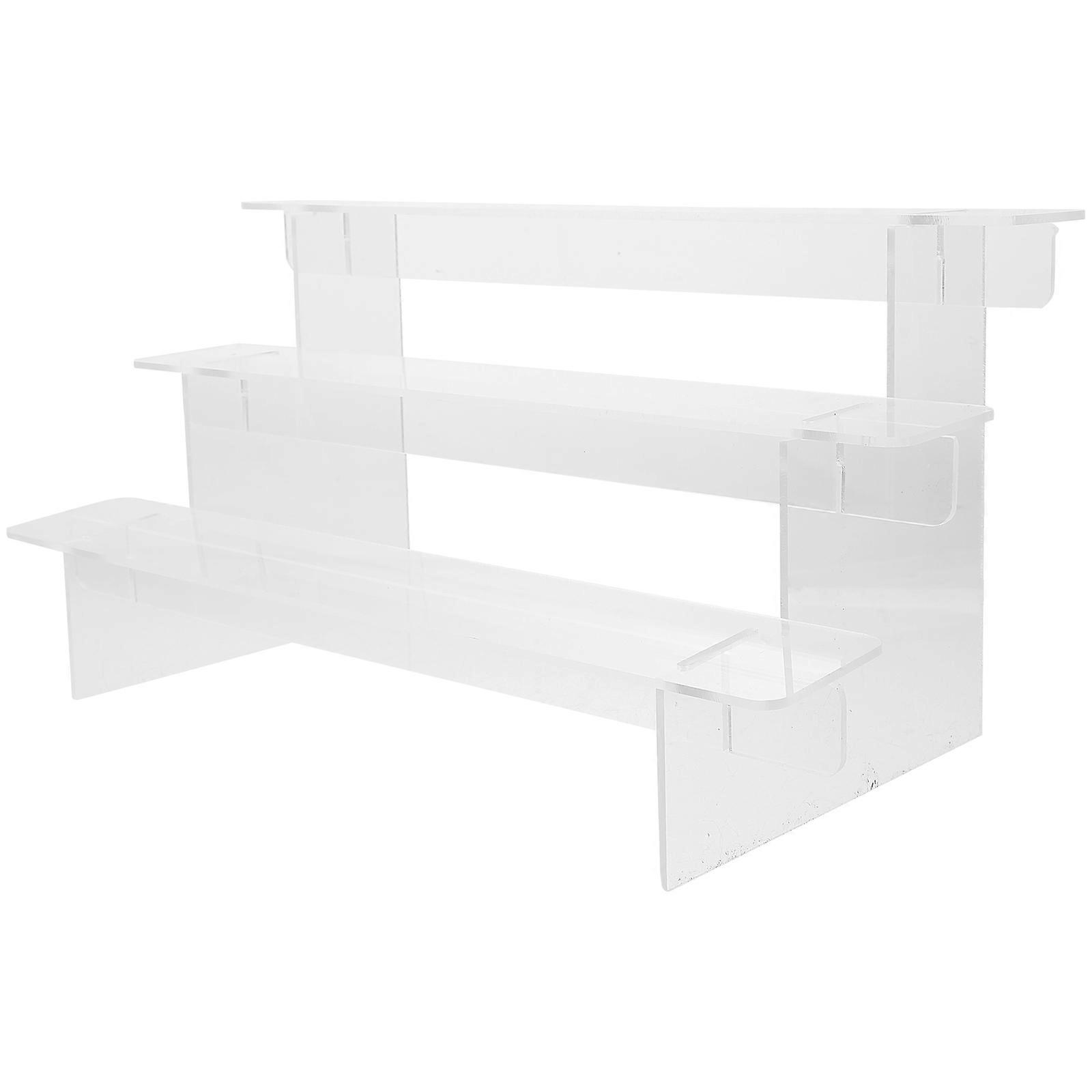 Acrylic Multi-Layer Display Organizer Rack for Storage
