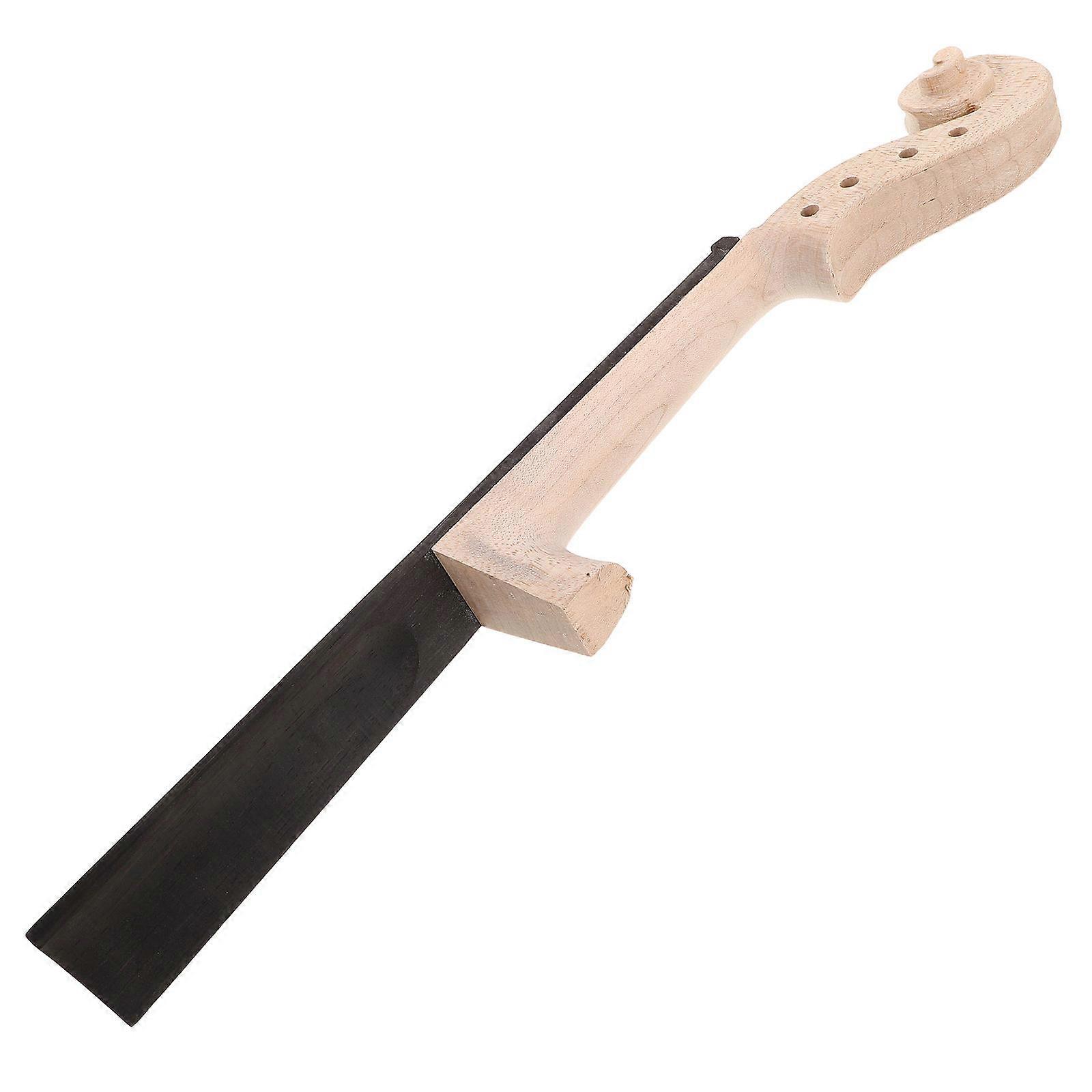 Violin Accessories 3Pcs Rectangular Shape Professional 4/4 Size Violin Neck Enhances Sound Quality For Stage Performances