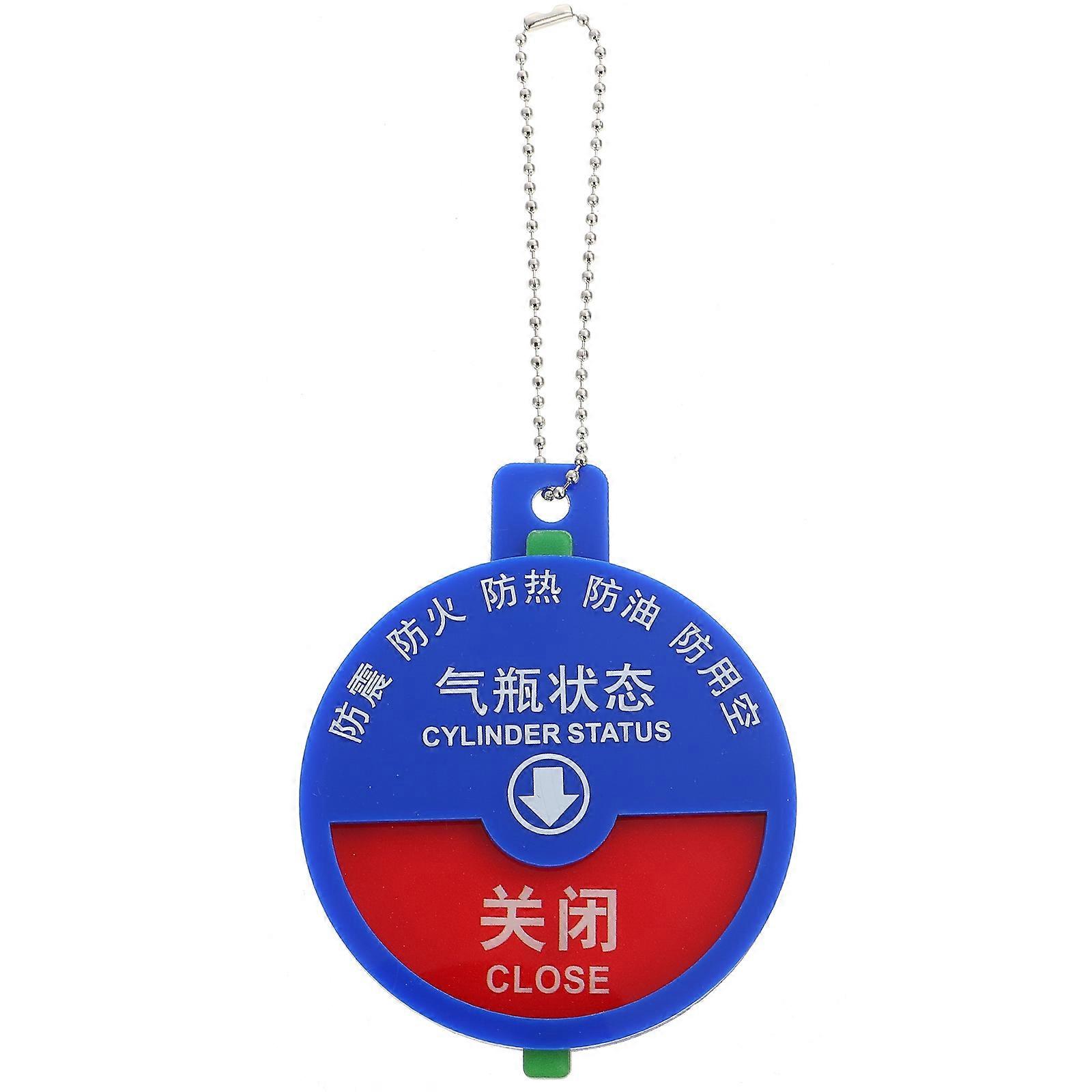 Four-Proof Cylinder Status Card for Hospital Oxygen Cylinders