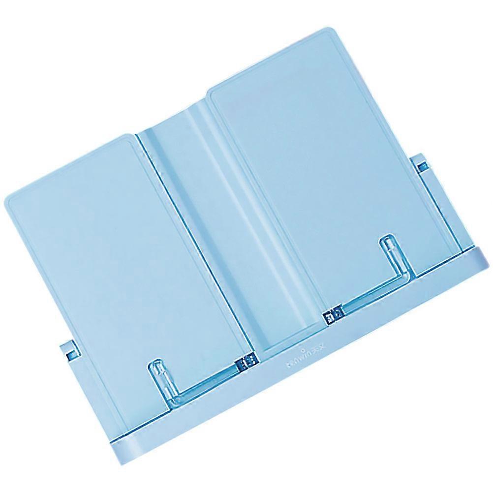 Adjustable Book Stand Blue Book Reading 5Pcs