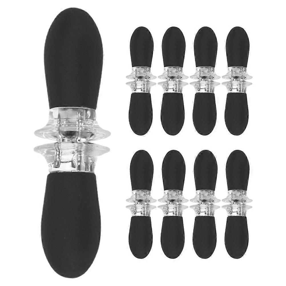 Family Bbq Corn Tools Multi-Function Corn Skewers Home Cooking Black 9Pairs