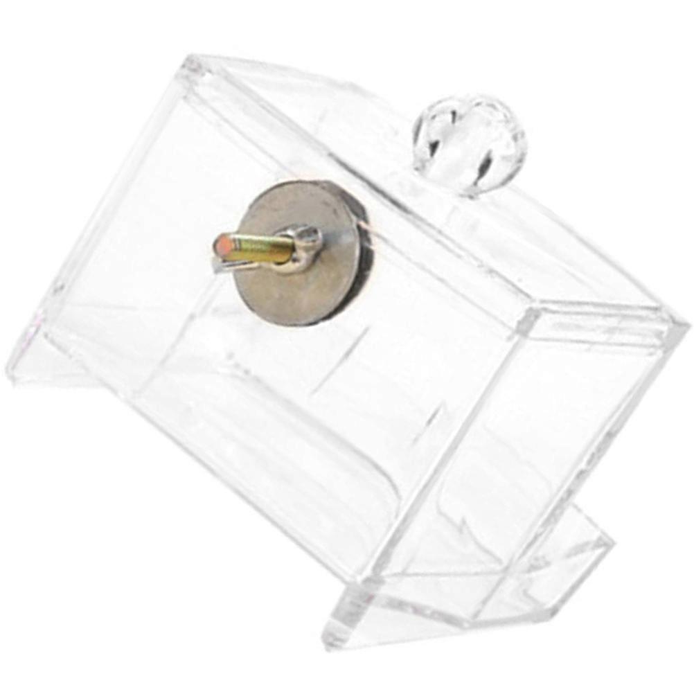 Automatic Feeding System For Rutin Chicken 3Pcs Food Feeder Transparent 9X9Cm Ideal For Spill-Proof Usage