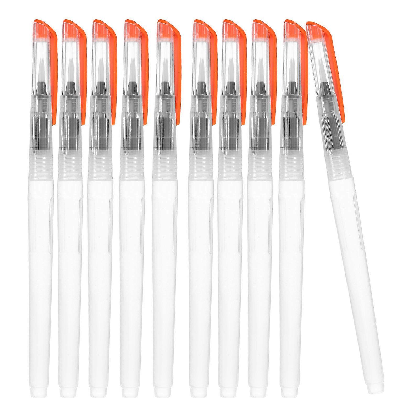 Refillable Watercolor Brush Pens White for Painting 30Pcs Durable and Versatile