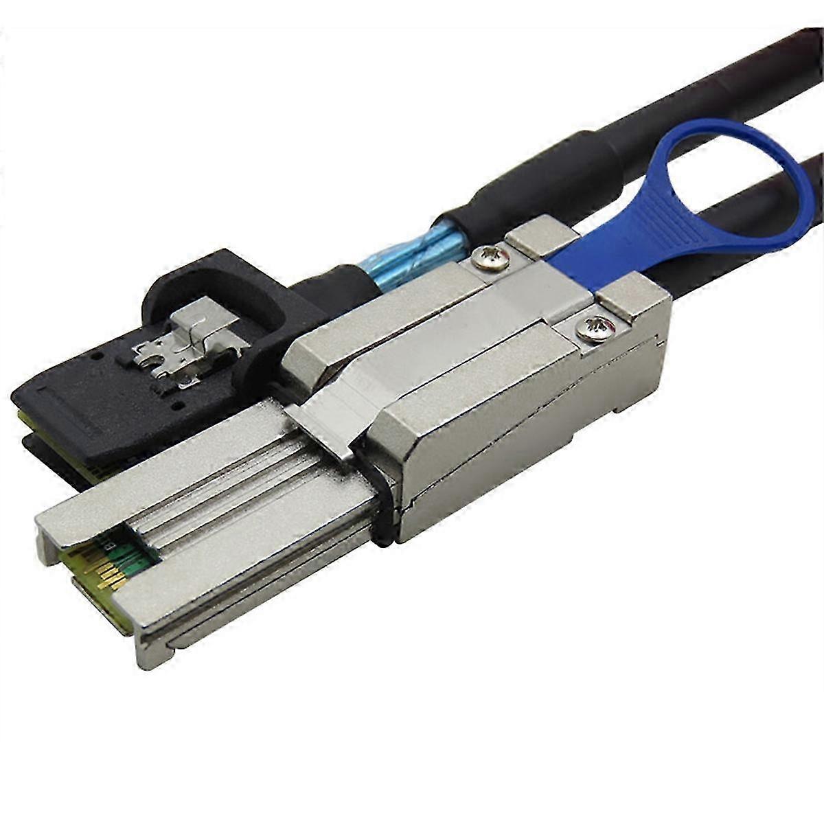 Best Quality Two Colors 1M Mini SAS 26P SFF-8088 to SFF-8087 36P Direct Attach Copper Cable Support