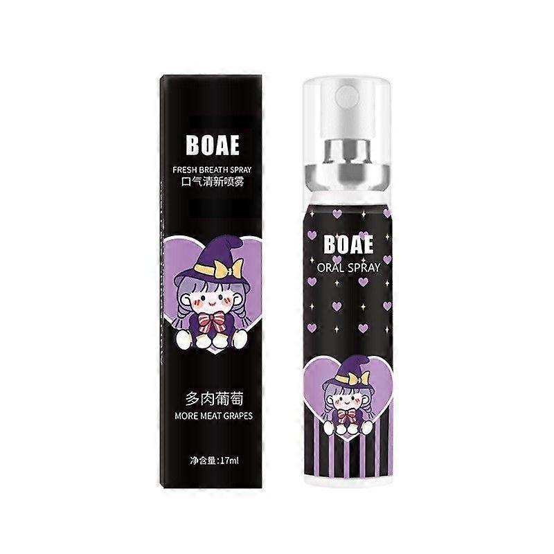 Osvěžovač dechu v ústním spreji 20ml s dlouhotrvající vůní, svěží dech, ovocná ústa