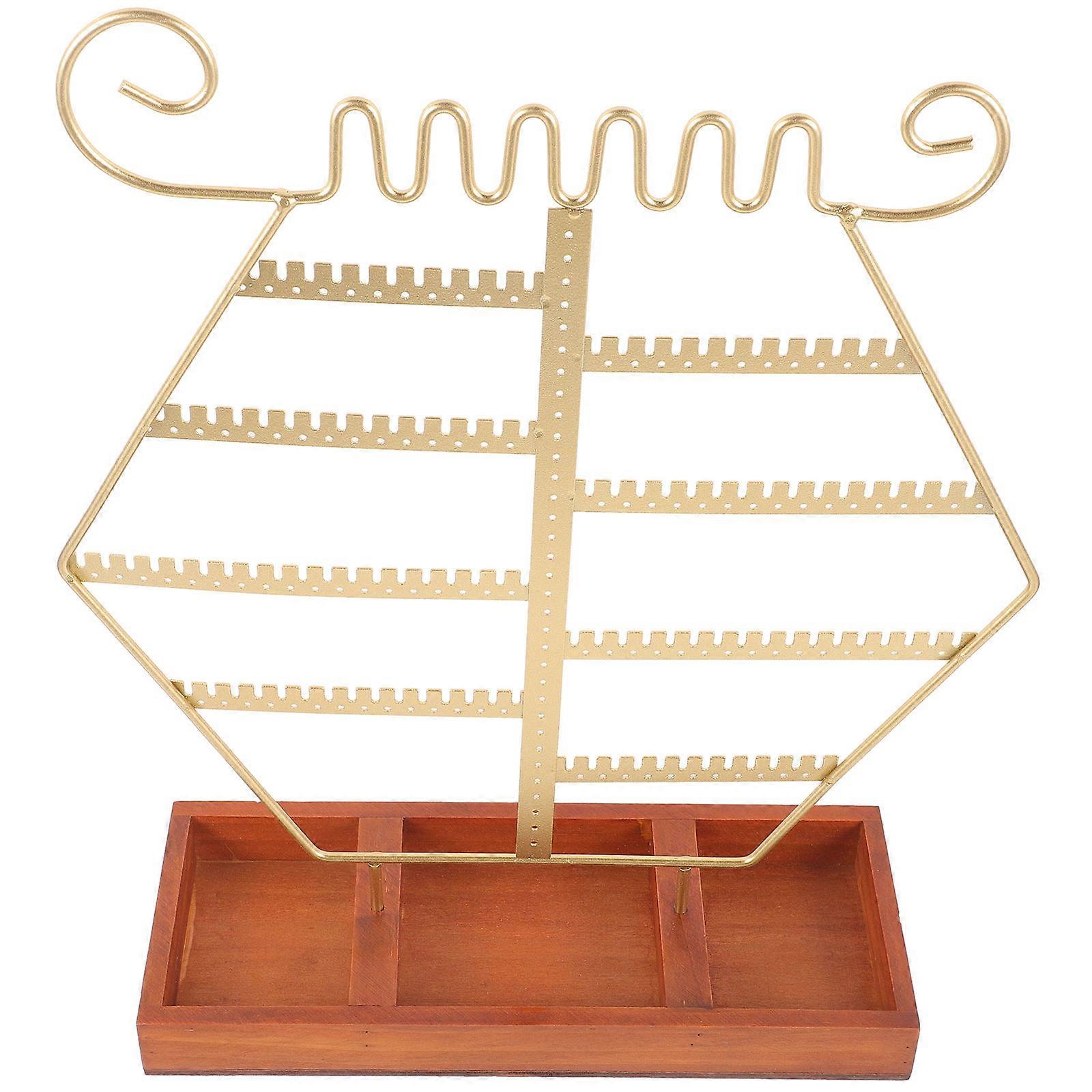 Earring Display Rack 5Pcs Creative Organizer Stand Assorted Color Earring Organization Ears Studs Jewelry Holder Stable Base