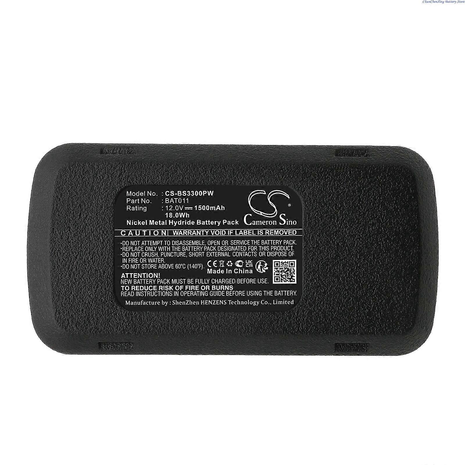 12.0V 1500mAh/3000mAh Battery for Ramset SBD12 CSD12C PTUB17, For WURTH ABS 12 M-2, For Skil 3300K 3305K , For BERNER BACS 12V