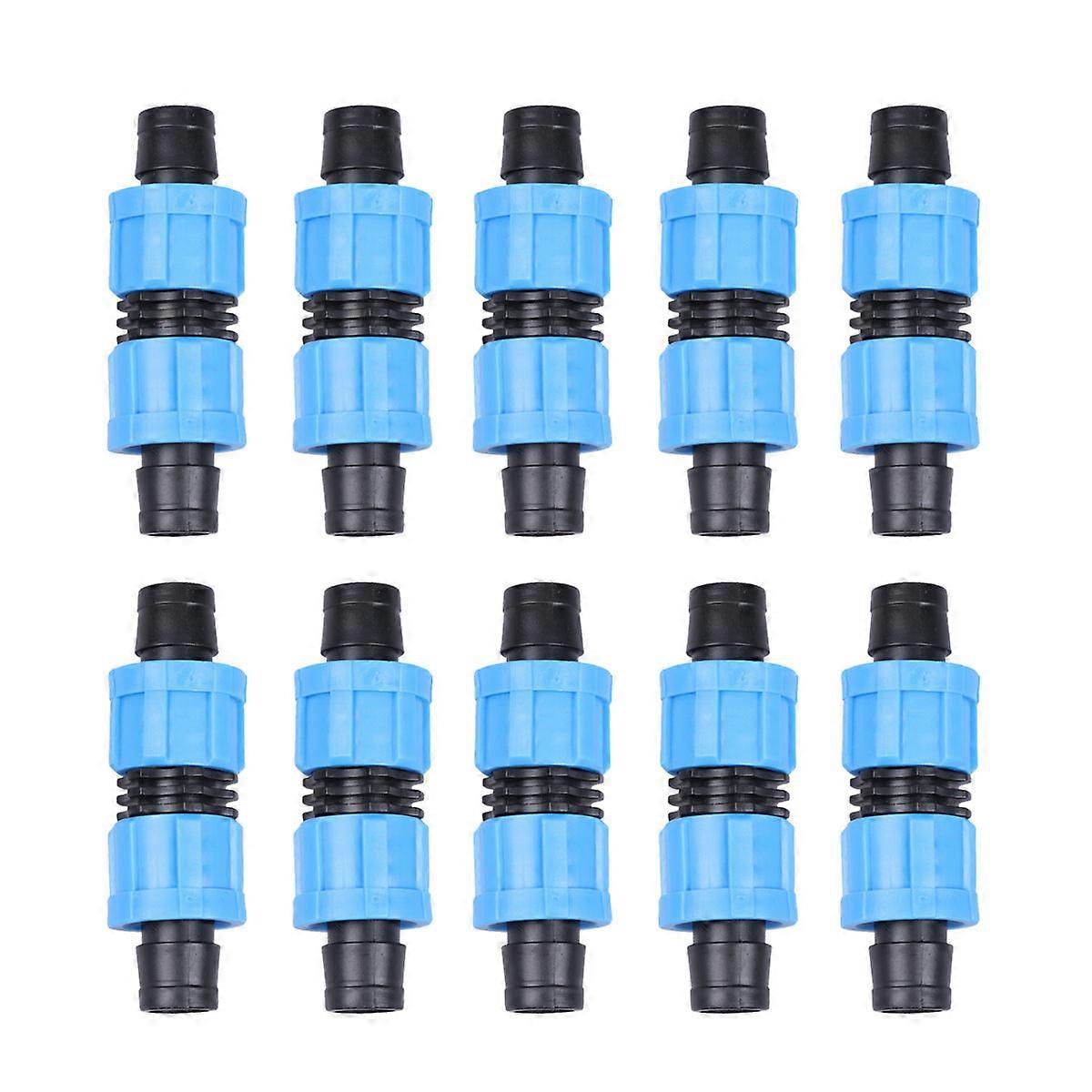Garden Accessory Hose Connector for 16mm Drip Irrigation System 30Pcs