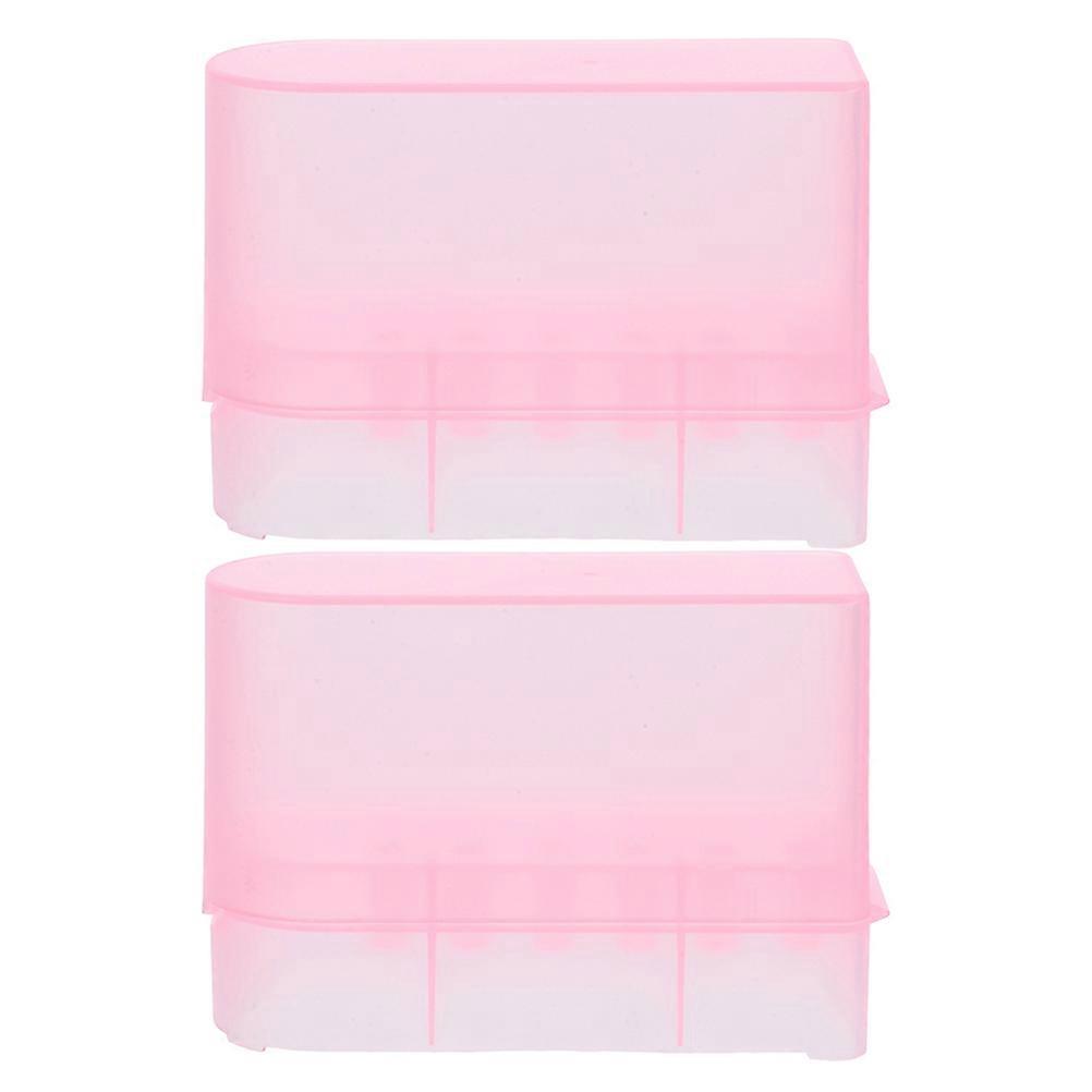 Nail Drill Bits Storage Case for Manicure Tool Storage 10Pcs Container