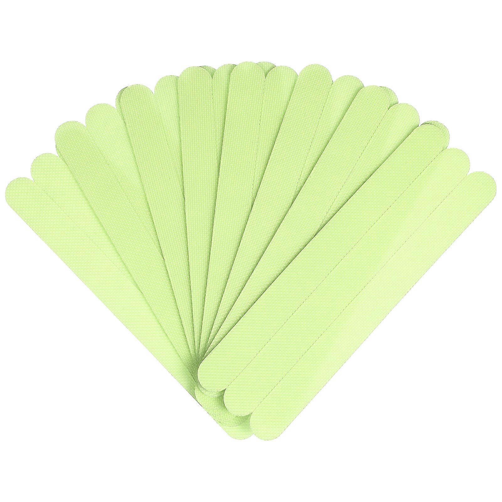 Non-Skid Stairs Strips Stairs Tape for Home Use 120Pcs Green Reflective Tape