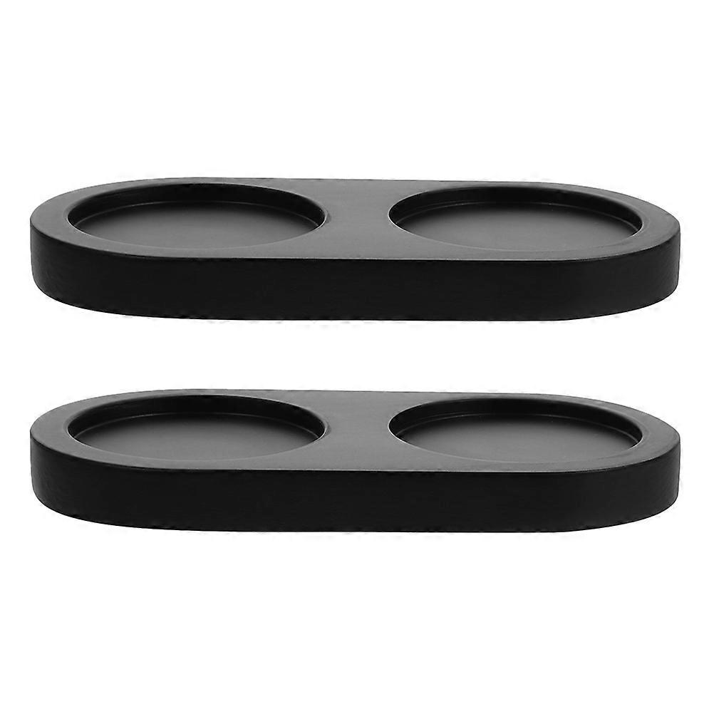 Plateau en bois pour moulin à poivre noir pouvant contenir 10 pièces, rangement pour table à manger