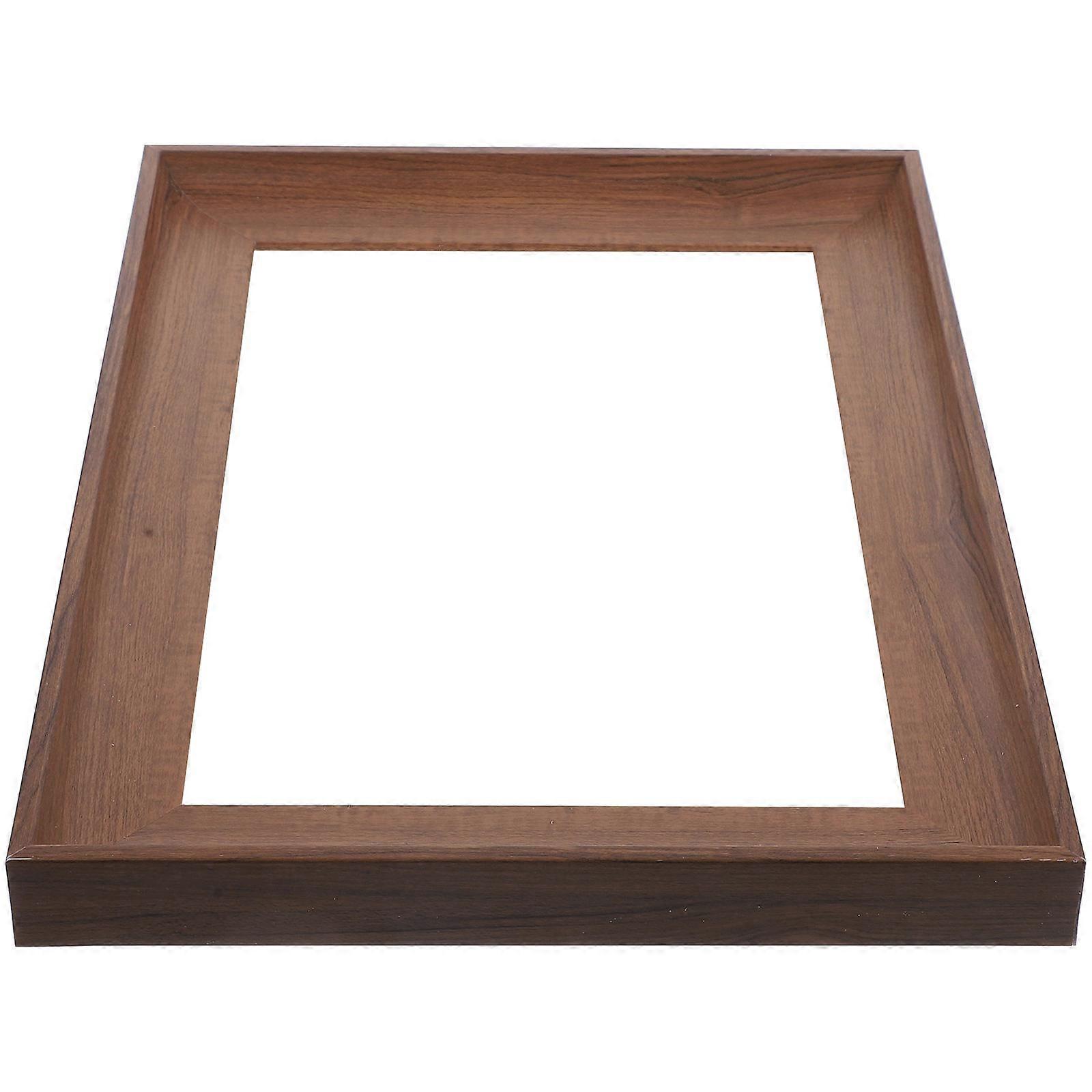 Natural Appearance Wood Frame For Painting Frame Decoration 27x37x3cm Simple Design 1 Set