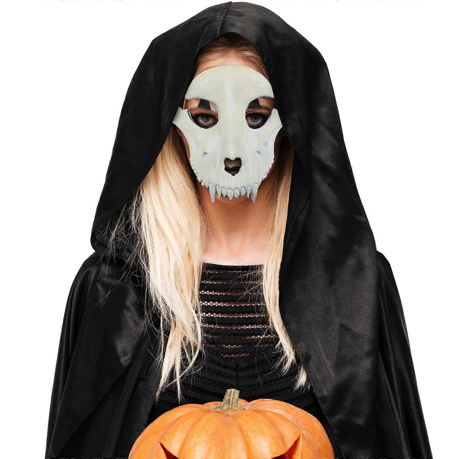 Horror Masks Sheep Skull Halloween Mask for Party Use 4Pcs Pack