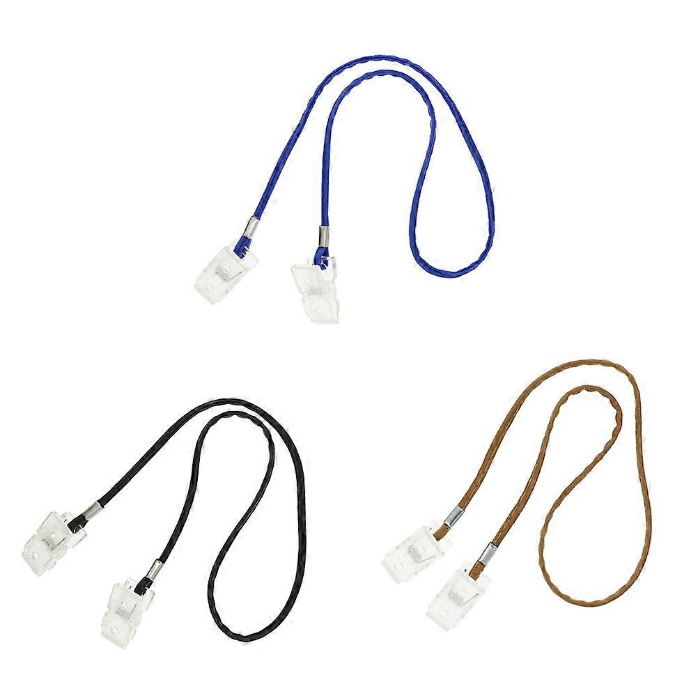 Mask Holding Napkin Holders Practical Mask Straps Dining PU 3Pcs