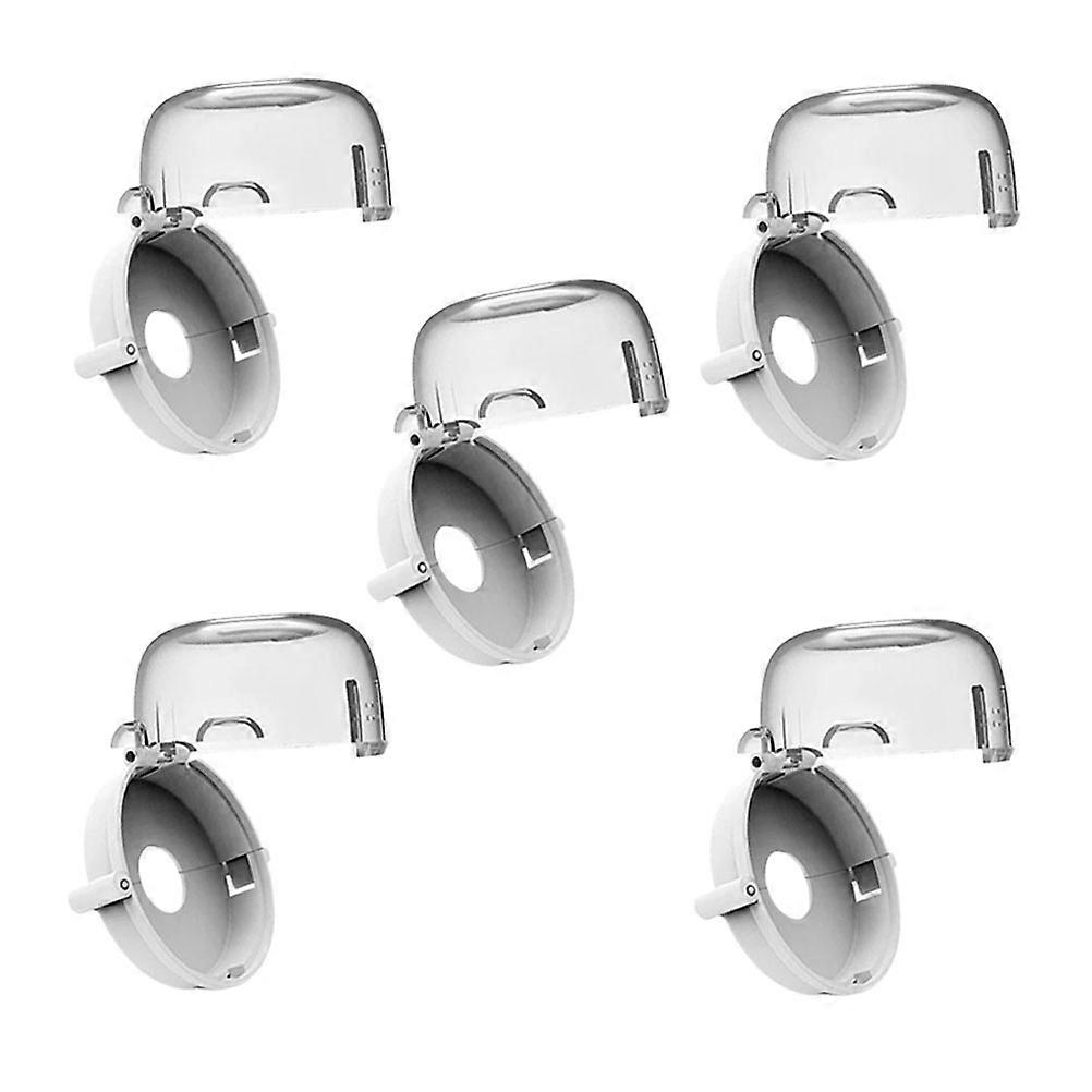 Stove Knob Covers Gas Protective Cap for 15Pcs Kitchen Safety Use