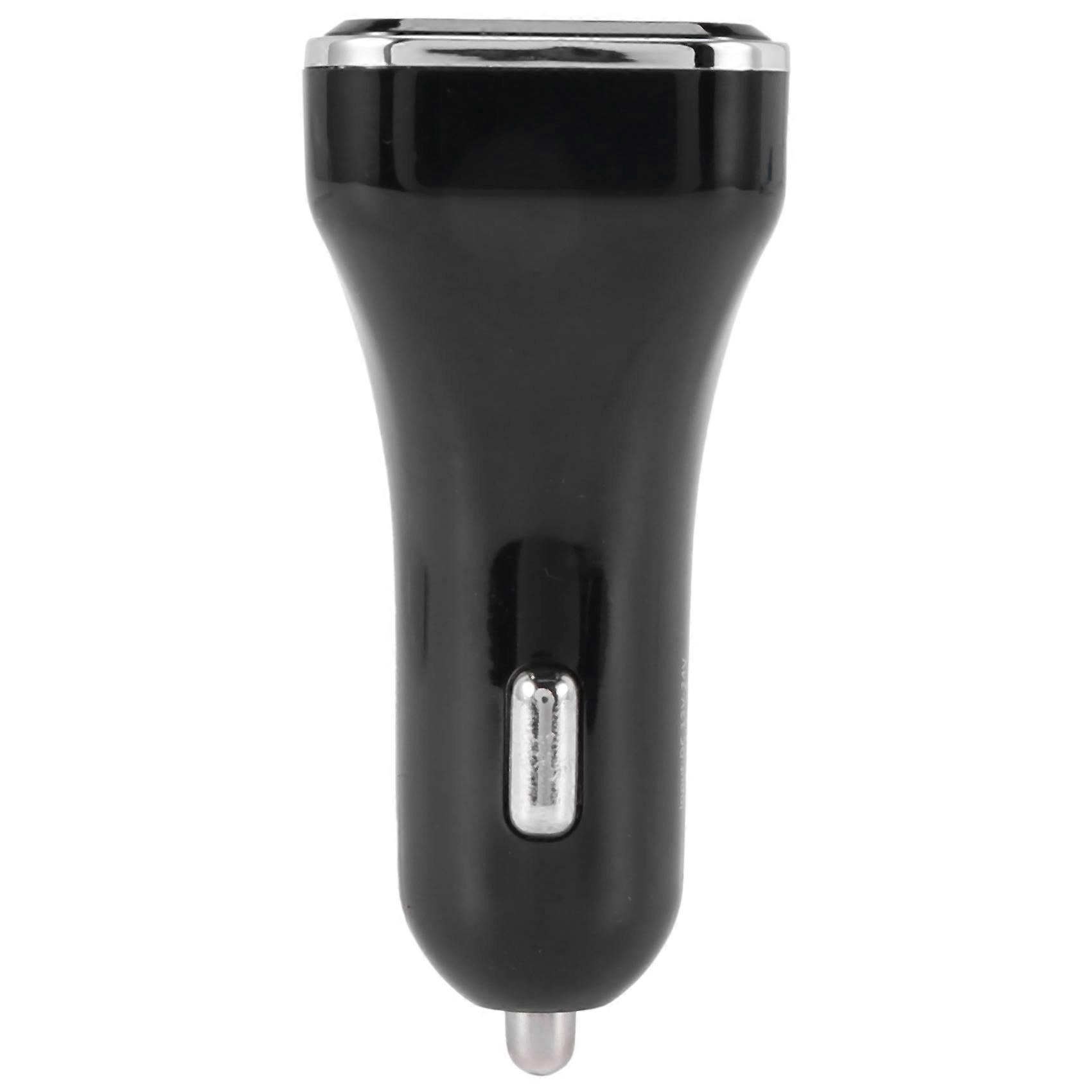 Car Charger Volt Meter Car Battery Monitor with LED Voltage & Amps Display, for / Xs ,Galaxy S20 / S