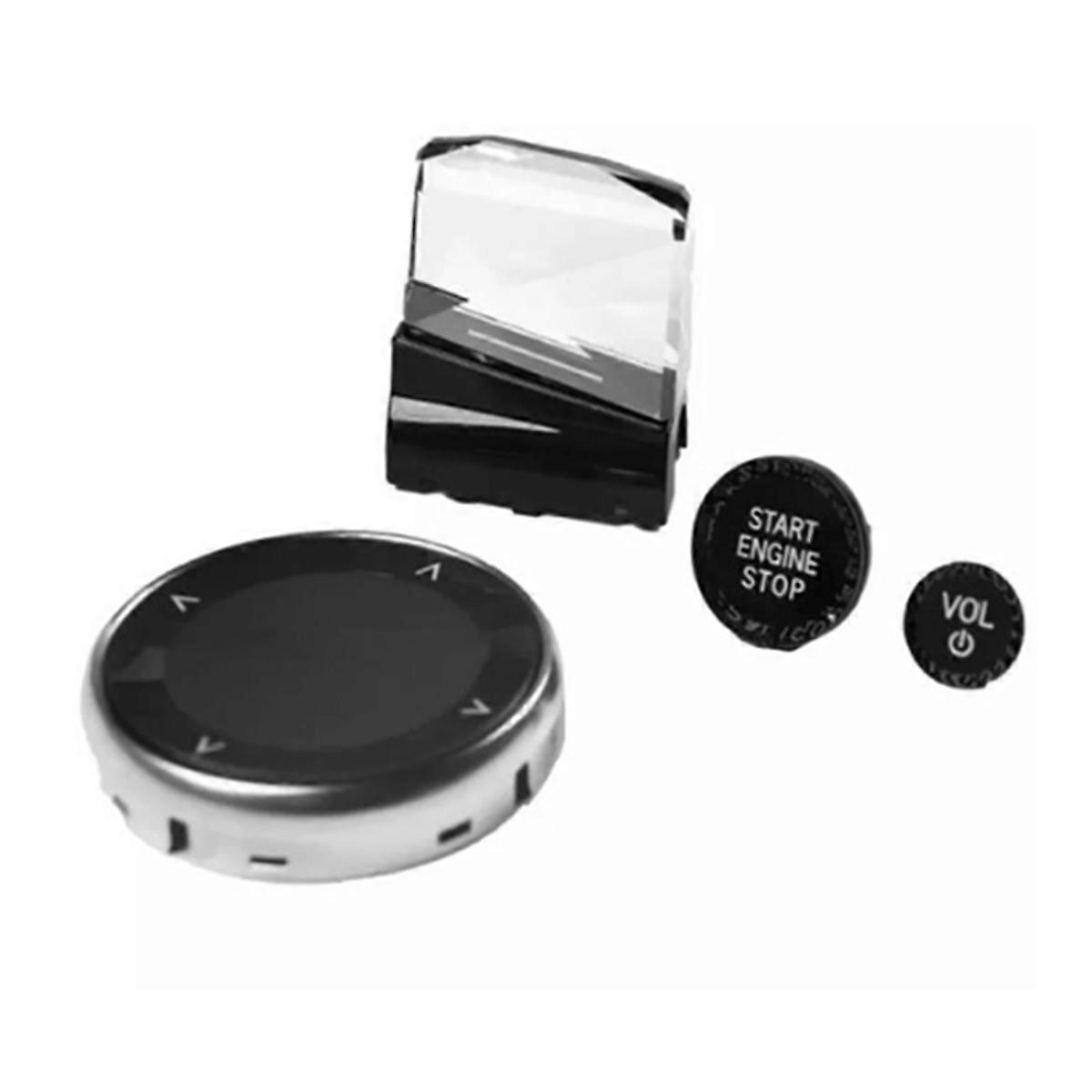 Car Crystal Gear Shift Knob Paddle Shifter Engine for LHD