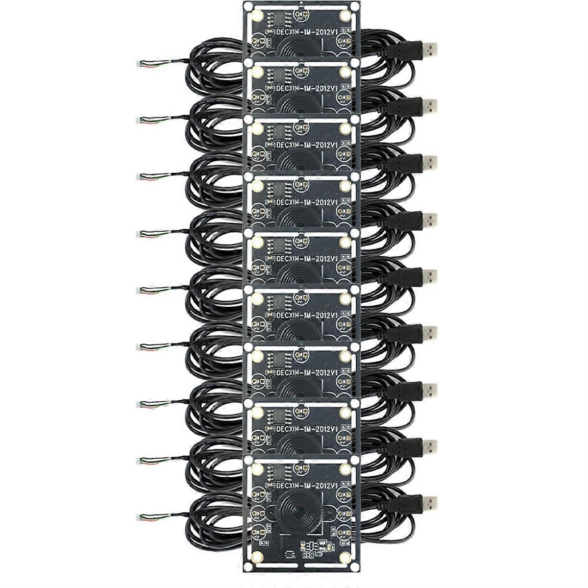 9Pcs 100 Degree Camera Module,with 3 Meter Cable for WinXP/7/8/10