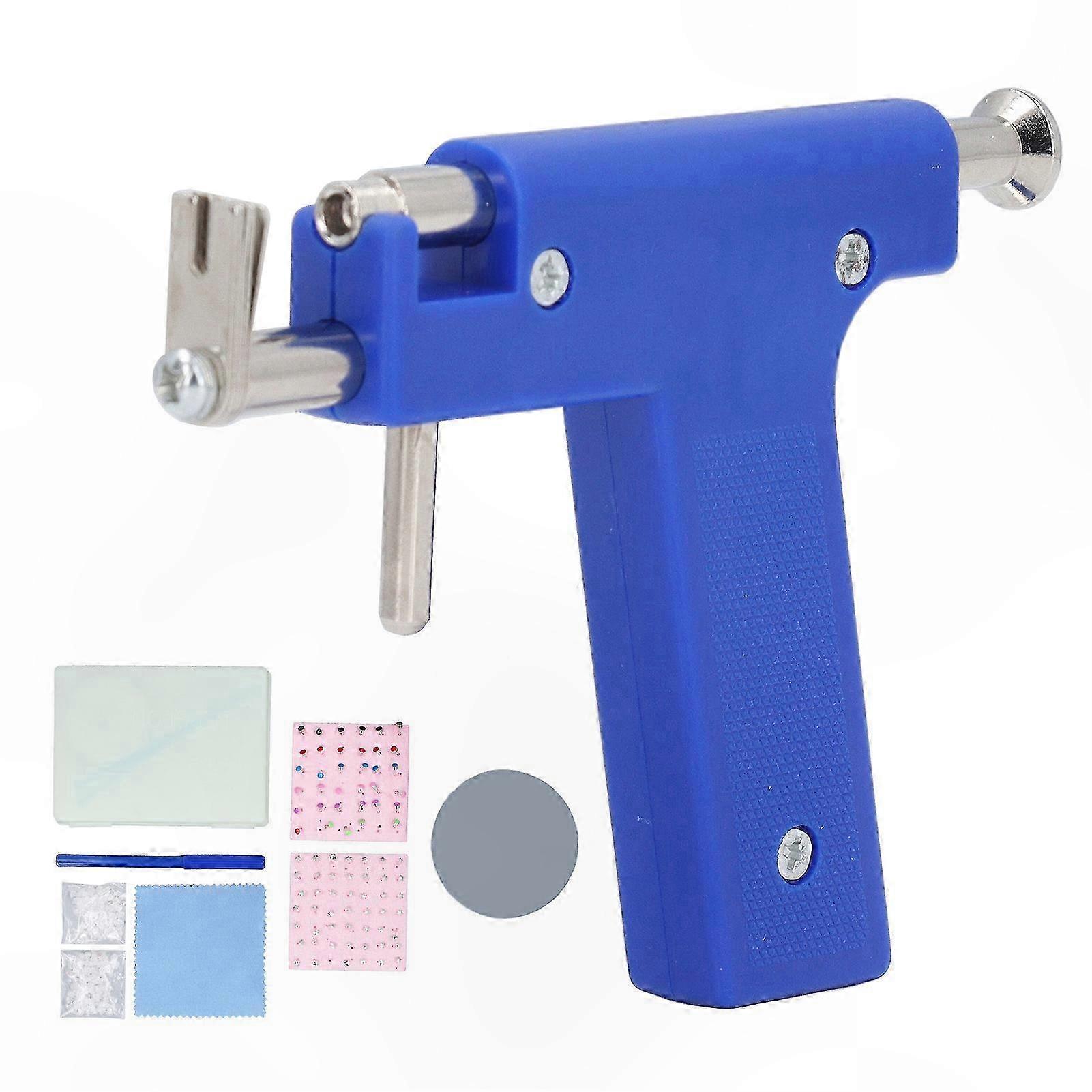 Multipurpose Reusable Stainless Steel Ear and Nose Piercing Tool Kit for Home or Salon Use