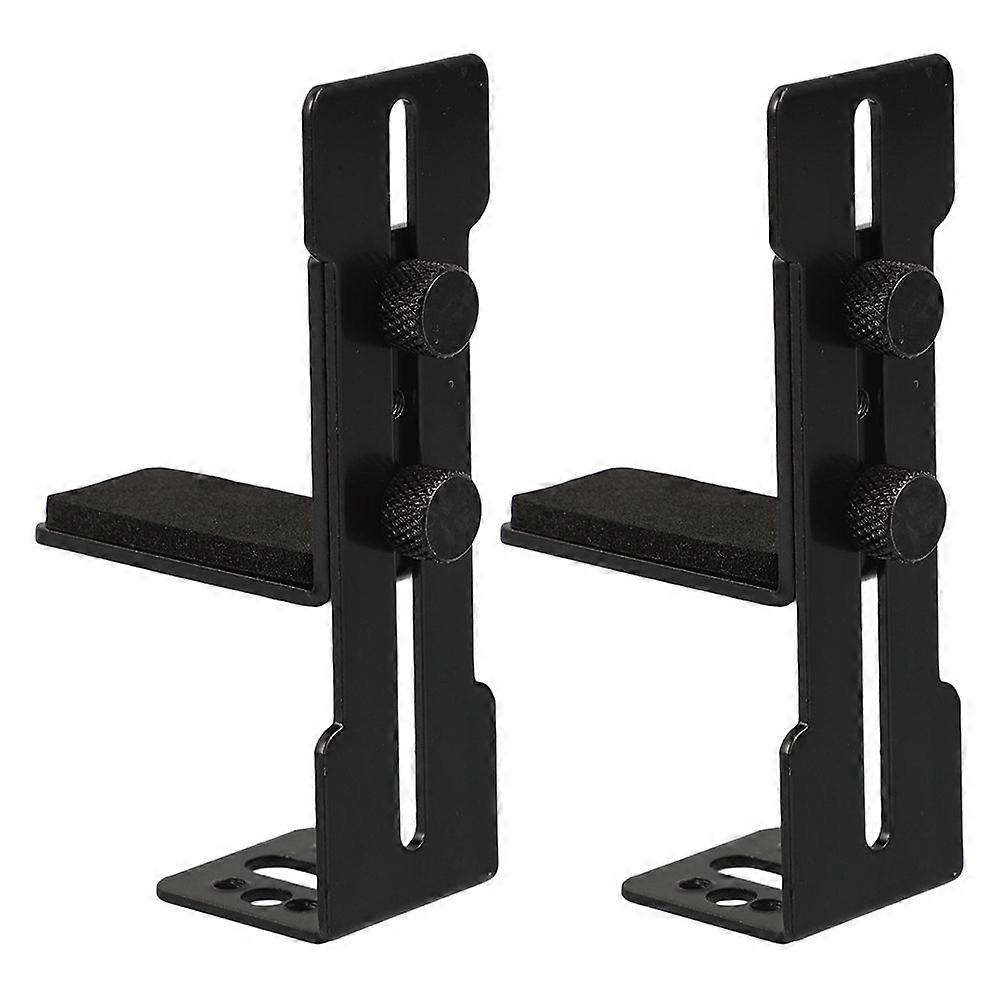 2pcs GPU Support Bracket GPU Holder Stand GPU Sag Bracket Graphics Card Support for Fan Mount Suitable for 12cm Fan Black