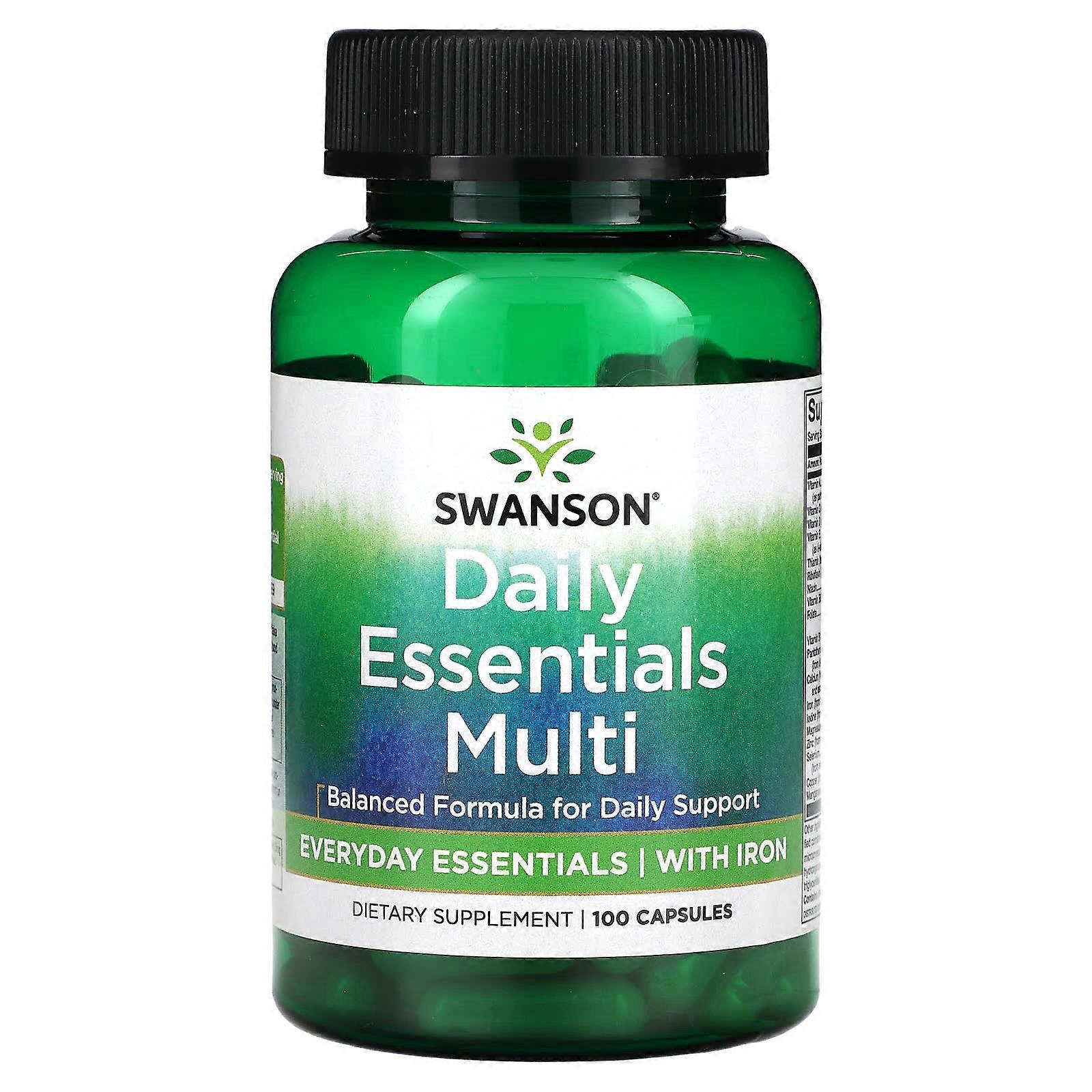 Daily Essentials Multi, 100 Capsules