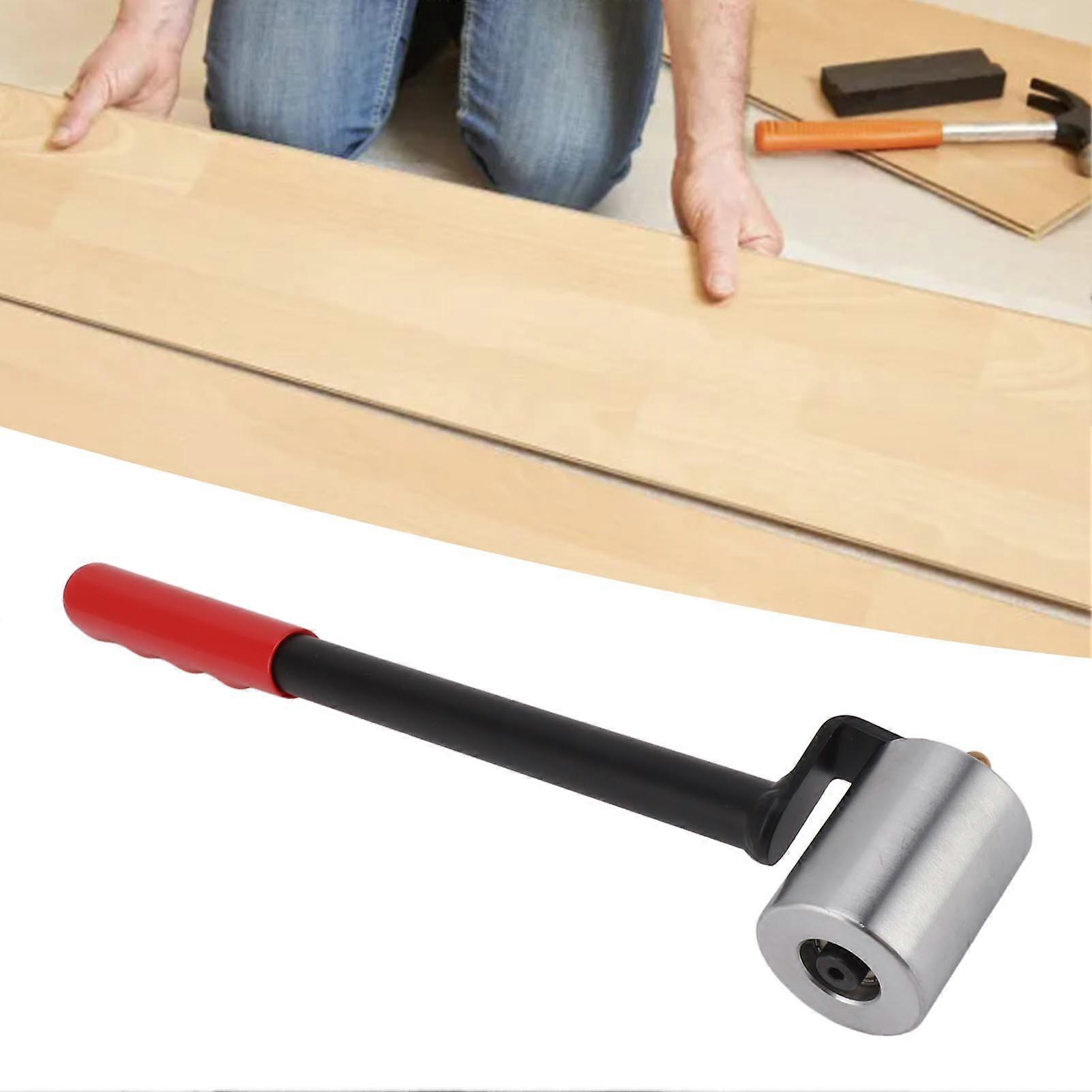 Seam Roller Iron Long Handle 36cm for PVC Flooring 6cm Width