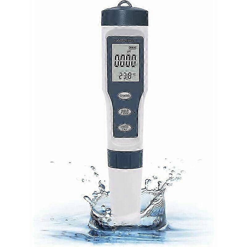 26-27 High-Precision Digital Ph Meter, Multi-Function Water Quality Tester For Comprehensive Measurement, Robust Waterproof Design, Wide Application,