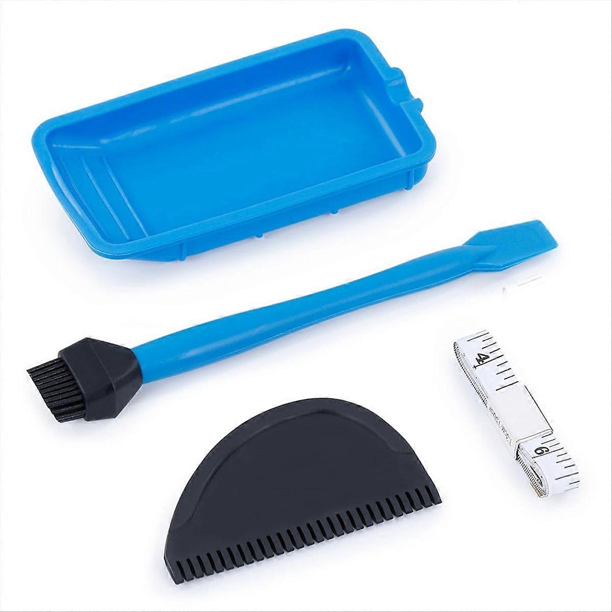 4 PCS Silicone Glue Applicator Kit, Reusable Silicone Glue Brush Set