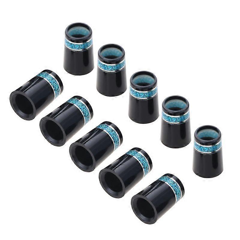 10 Pcs Golf Sleeve Ferrule for Golf Irons Tip,Blue