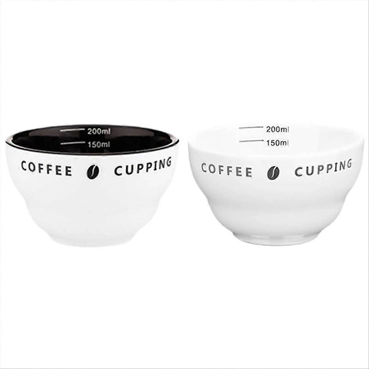 Coffee Cup 200ml Measuring Cup Stackable with Scale