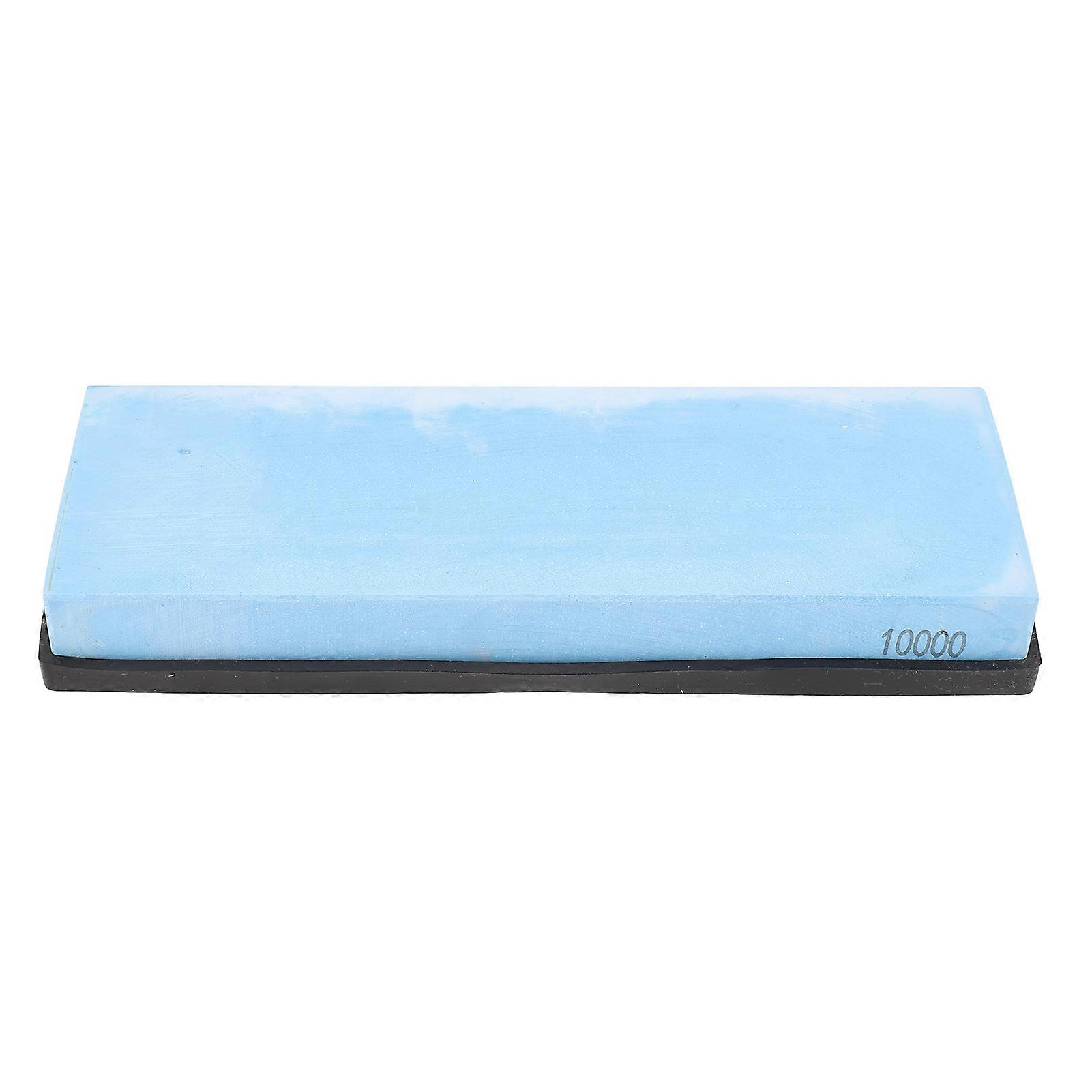Sharpening Stone Pouring Process Polished Easy to Use Practical Whetstone for Kitchen 10000 Grit 