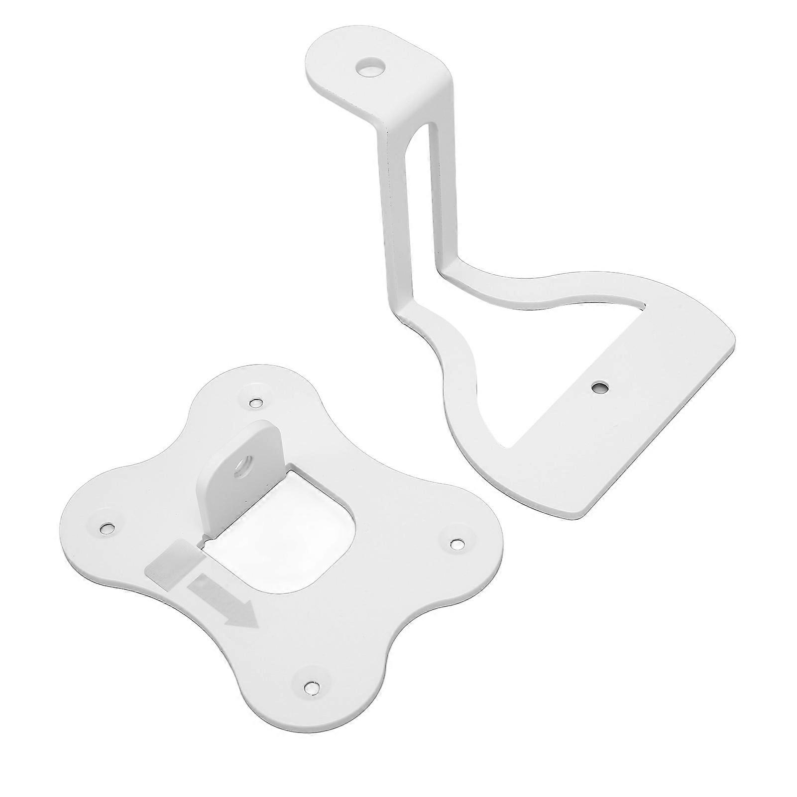 Speaker Wall Mount Bracket Thicken Metal Rotatable Stable Space Saving Wireless Speaker Accessory for SONOS Era 100 White 