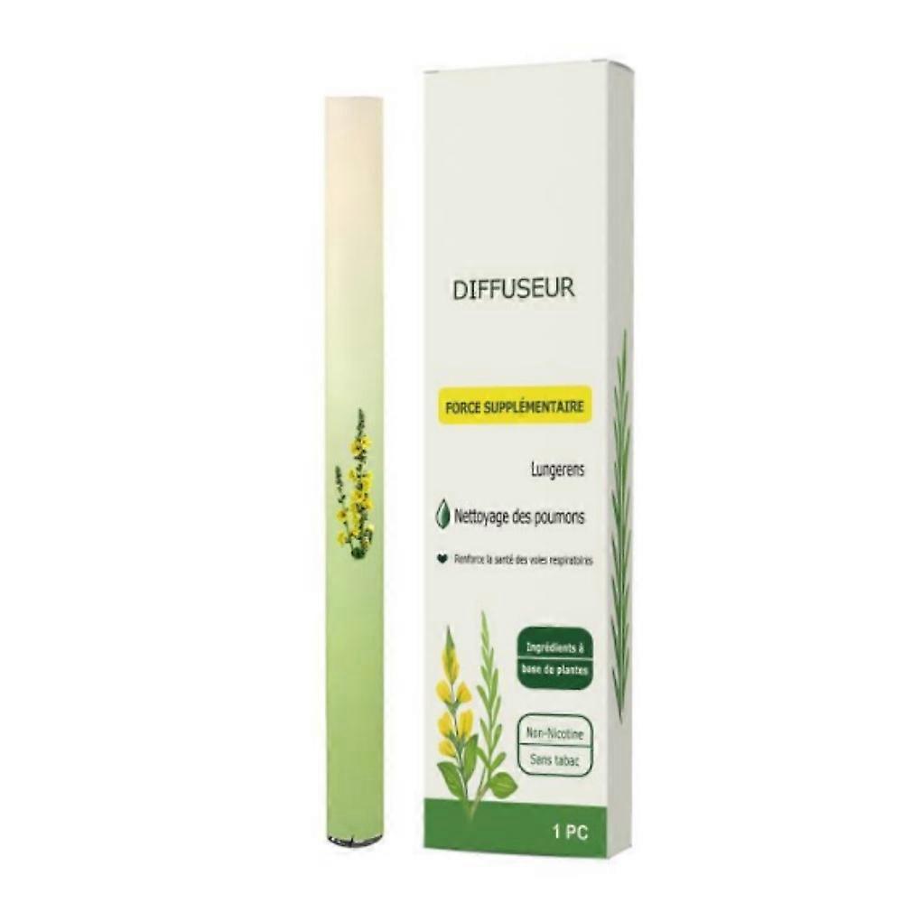 Portable Herbal Diffuser Pen Lung Cleanse & Energy Boost Air Freshener Herbal Refreshing Bar Clear Breathing