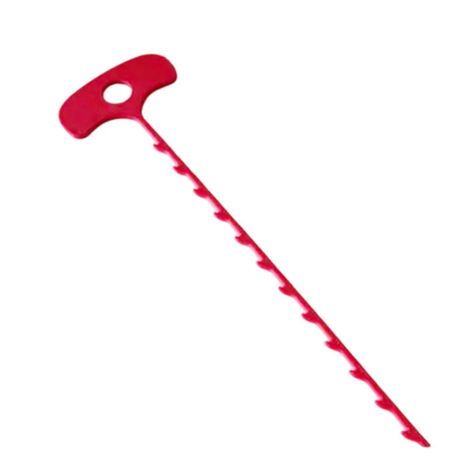 Reusable Drain Cleaner Tool Extracts Hair Clogs for Bathroom Sinks Drains And Shower Pipes Unclogging Tool Home Use  Red