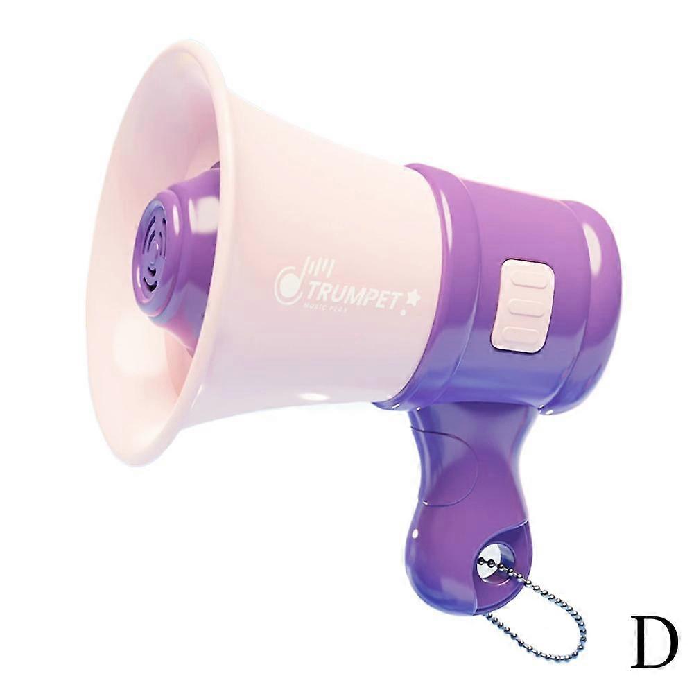 Portable Recording Trumpet Compact Voice Recorder for Music Practice and Note Taking Multiple Colors