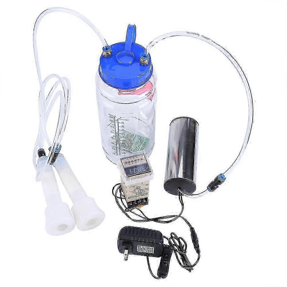 Electric milking machine for cows portable 2L with timer 100-250V