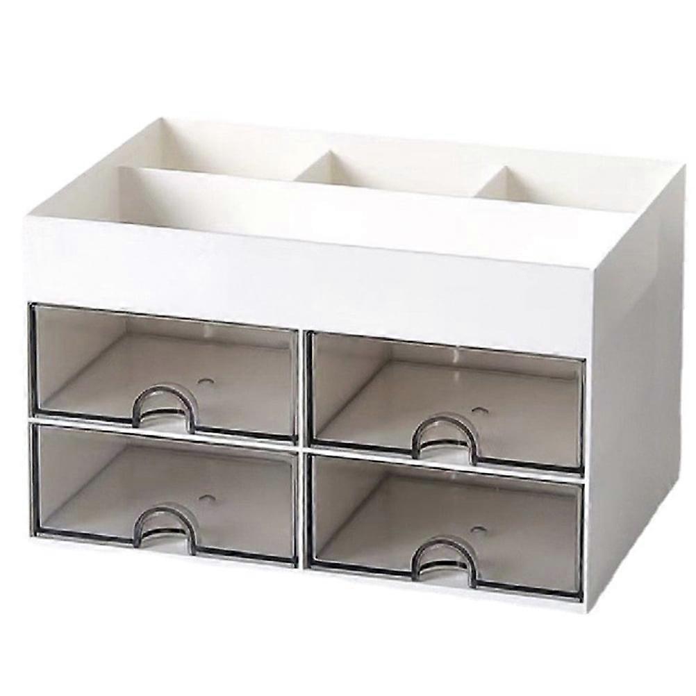 Desk Organizer Drawer Type Storage Box Cosmetics Storage Case Multi-function Stationery Organizer