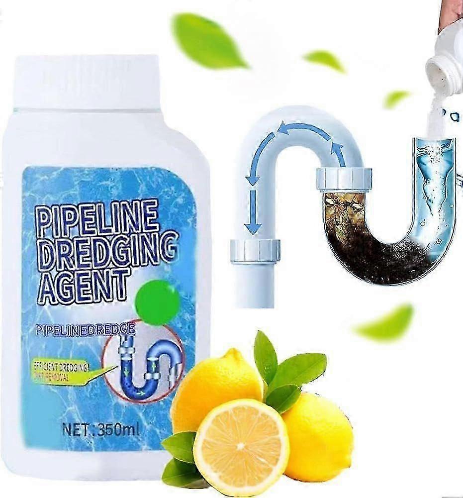 Powerful Pipe Dredging Agent, Drain Clog Remover, Pipeline Dredging Agent, Kitchen Unblocker, Powerful Sink and Drain Cleaner, Fast Foaming for Kitche