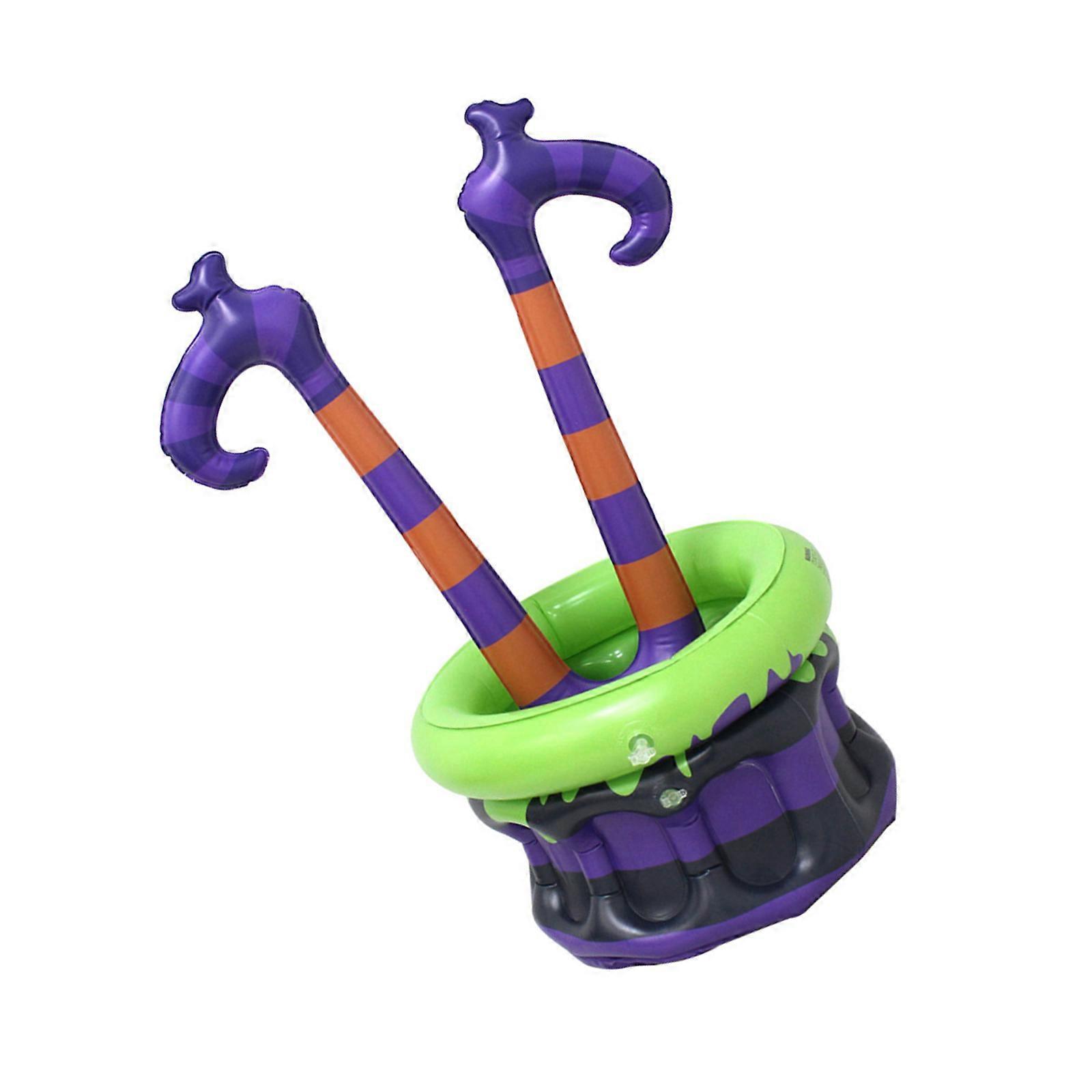 Extra Large Halloween Beverage Chiller Bucket Waterproof PVC Storage Container For Crowded Parties And Camping Trip Multicolor