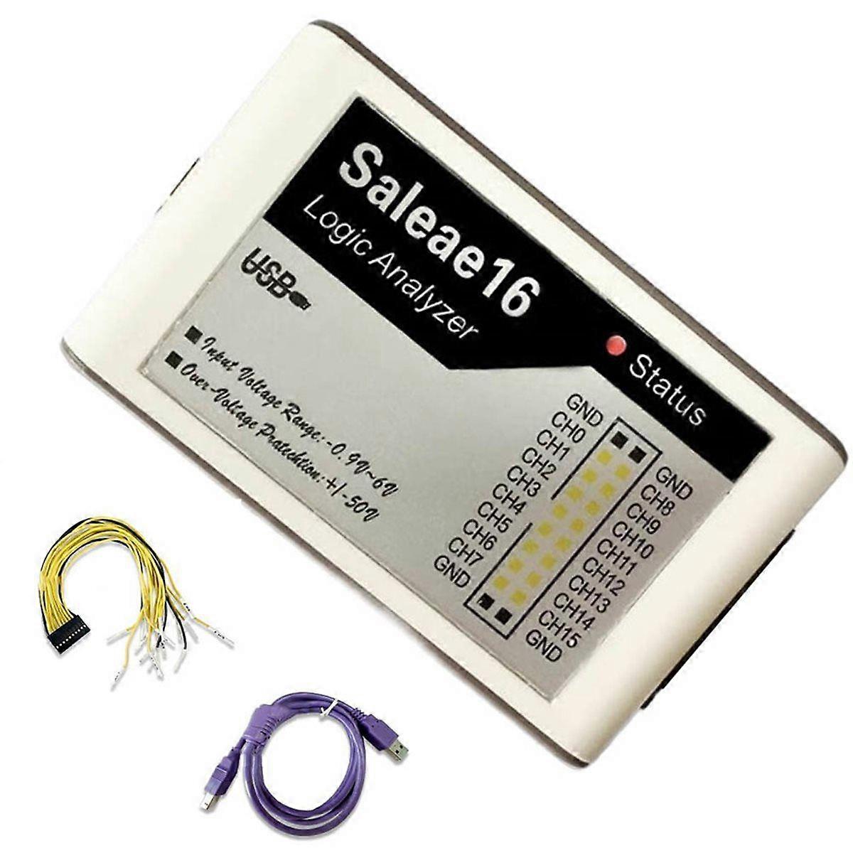 Logic Analyzer 16 Logic 16 Channel 100M Full Channel Digital Signal Oscilloscope ARM FPGA USB Logic
