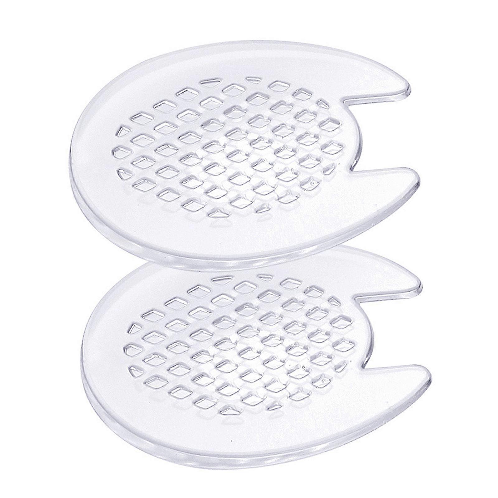 Modifiable Half Size Heel Inserts With Massage Texture Slip Proof Foot Support For Raised Shoes And Bone Issues Multicolor